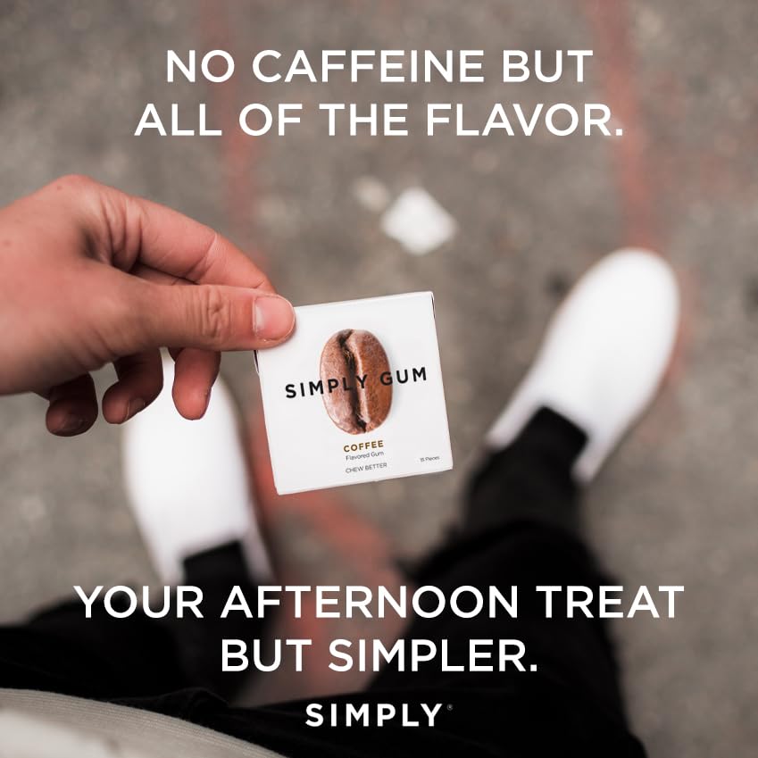 SIMPLY Gum Coffee is made in the USA with a female-founded brand story
