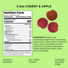 Simply Gum Fruit Bites real fruit ingredients close-up highlighting natural fruit quality