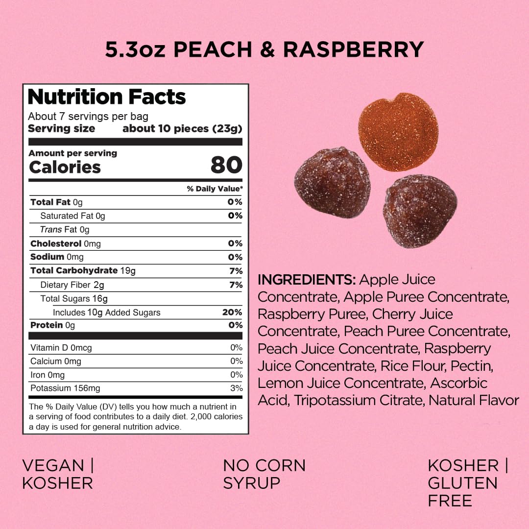 Simply Gum Fruit Bites soft chewy texture shown for a satisfying bite