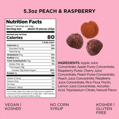 Simply Gum Fruit Bites soft chewy texture shown for a satisfying bite