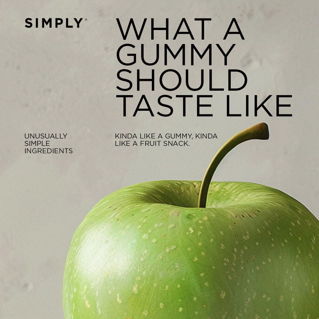 Simply Gum Fruit Bites lunchbox-ready snack for mindful snacking.