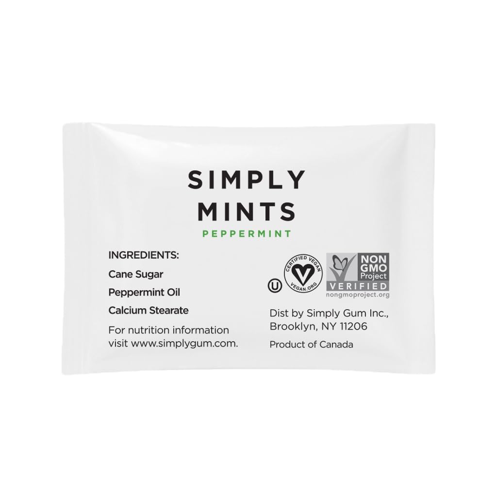 Vegan, non-GMO, kosher SIMPLY Mints suit diverse guest needs.