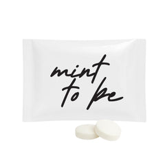 SIMPLY Peppermint Mint to Be packaging for wedding favors offers a classy touch.