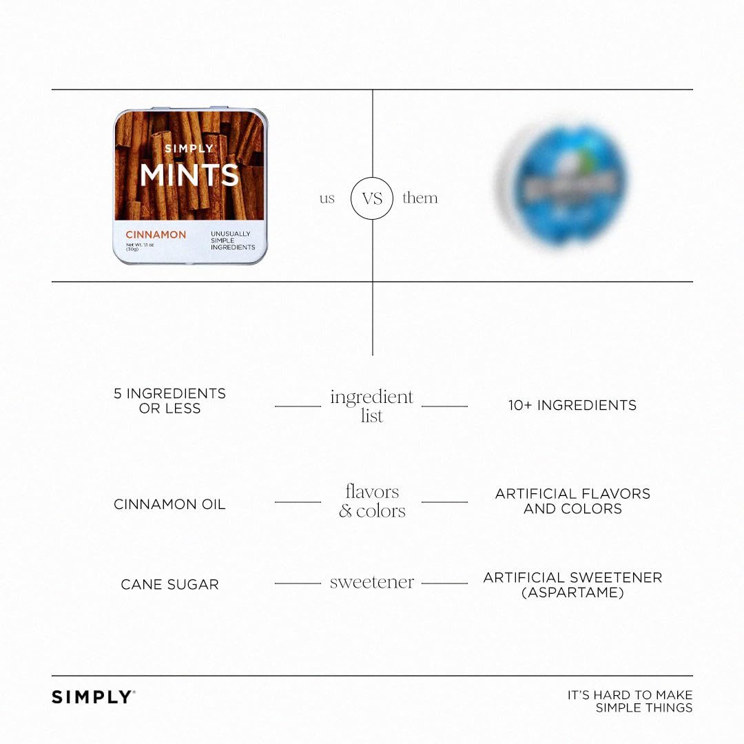 Mint in pocket for on-the-go breath refresh with Simply Gum