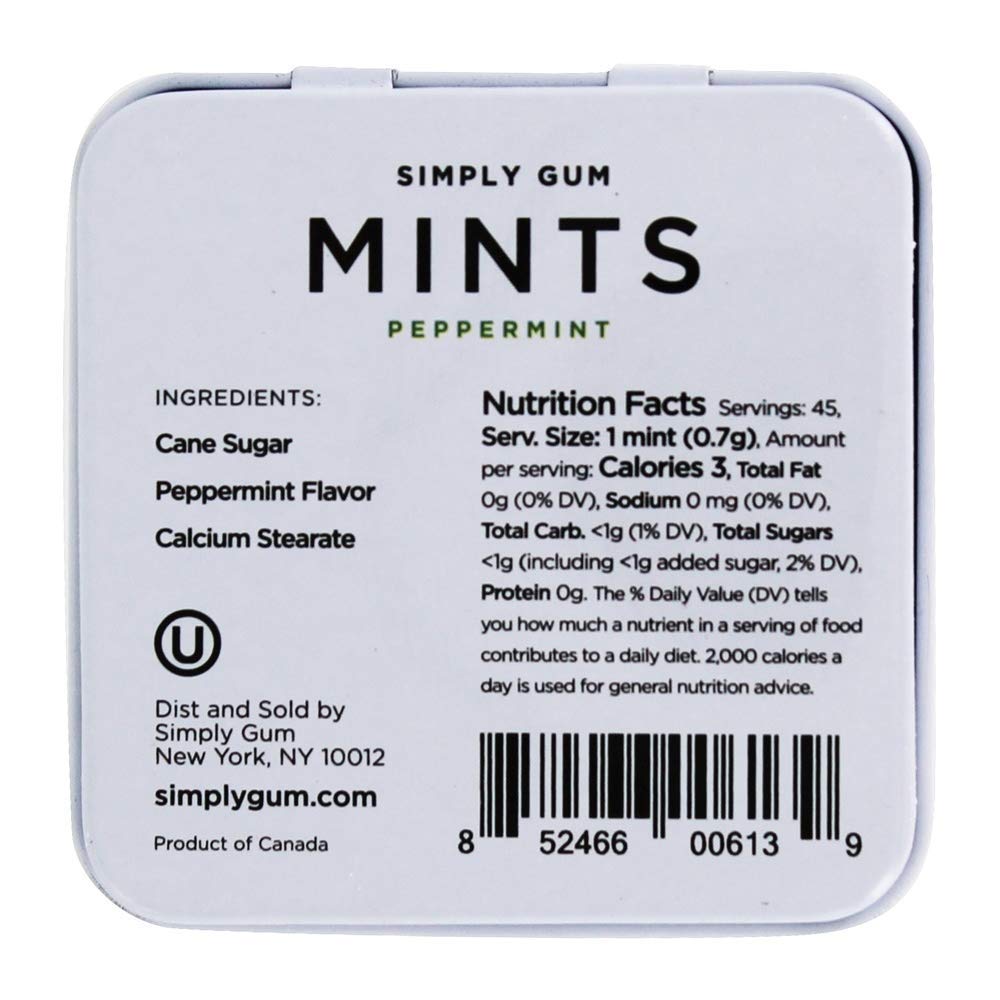 Six tin pack front view highlighting bulk value and portability