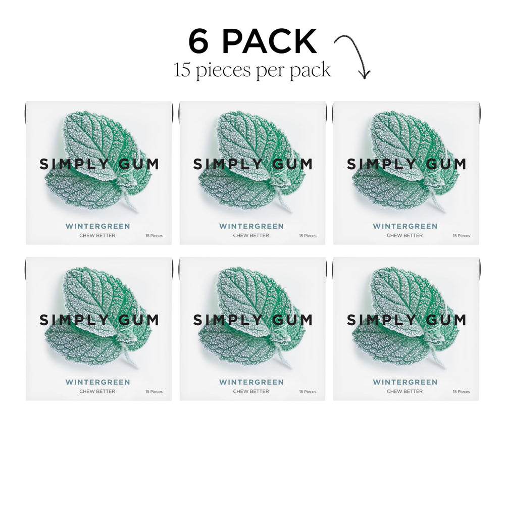 SIMPLY Gum Wintergreen made in the USA supports domestic production and transparency.