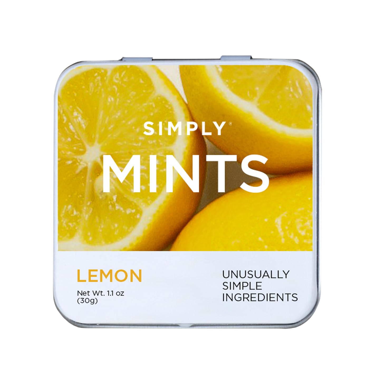Simply Mints natural lemon hard candy six pack offers on the go freshness