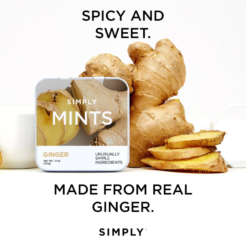 On-the-go use with Simply Mints tin fits in bag or pocket
