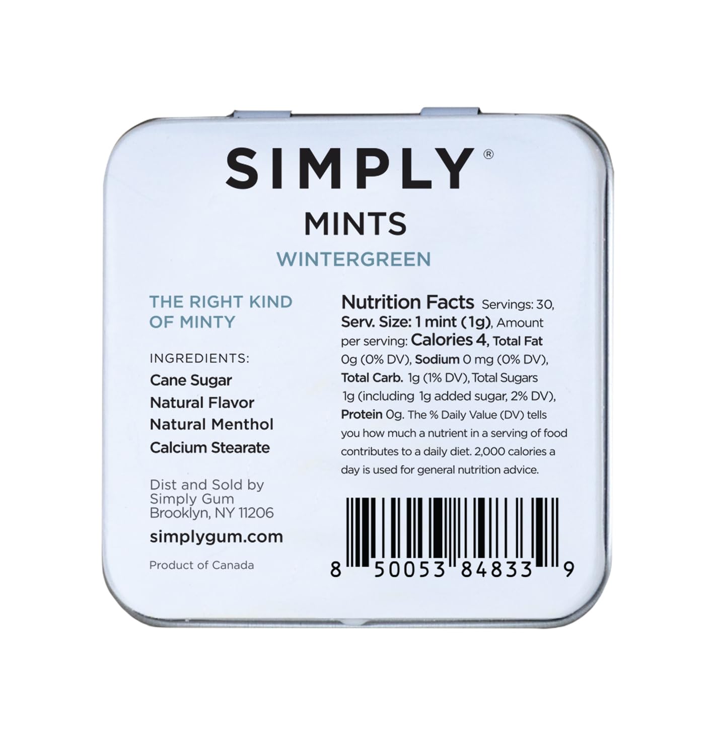 Plastic-free, durable tins support everyday use and refillable storage.