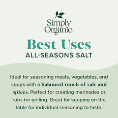 Simply Organic All-Seasons Salt in a kitchen drawer for quick access