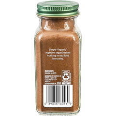 Close-up of Simply Organic Allspice powder, delivering warm spice notes.