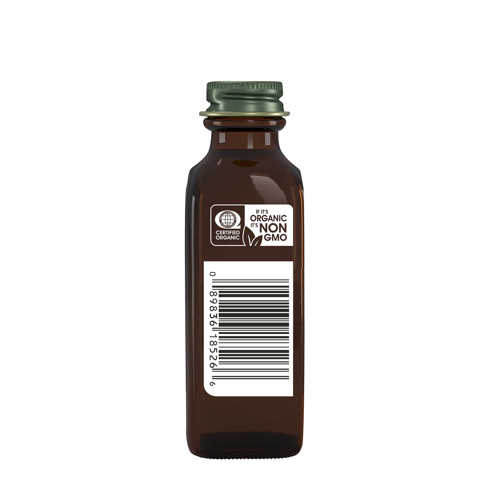 Simply Organic Almond Extract aroma highlights warm, natural almond notes.