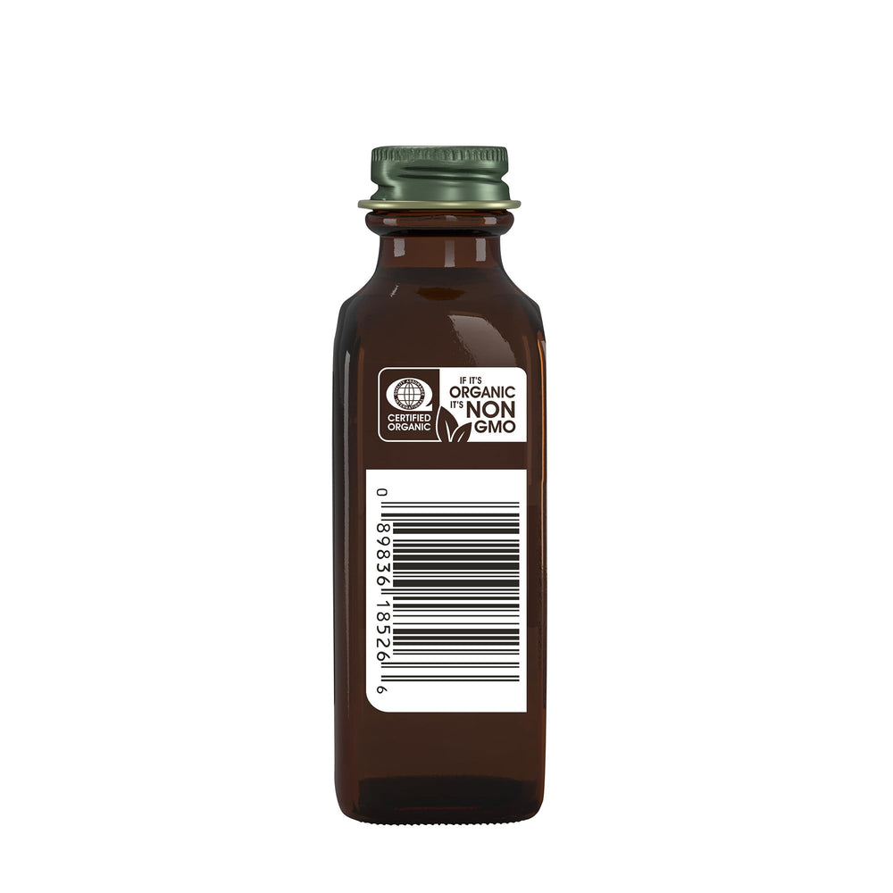 Simply Organic Almond Extract aroma highlights warm, natural almond notes.