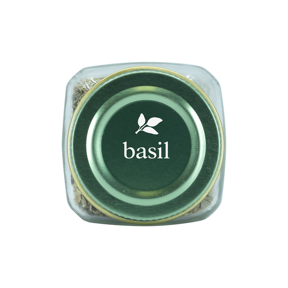 Simply Organic Basil in a kitchen spice drawer for quick flavor boosts