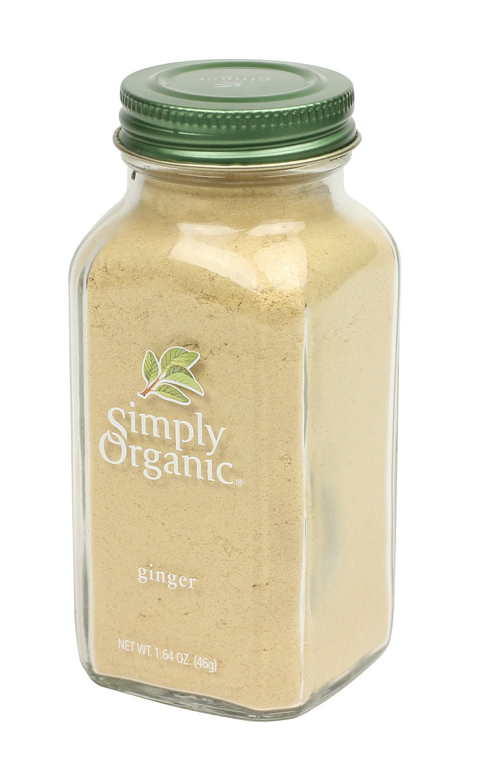 Simply Organic bottle label front highlighting organic certification