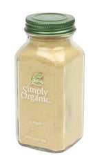 Simply Organic bottle label front highlighting organic certification