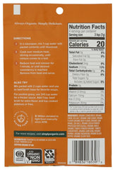 Simply Organic Brown Gravy Mix in a bowl, ready to pour over potatoes