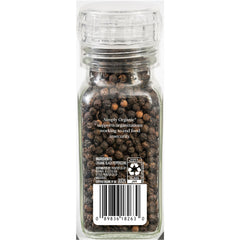 Simply Organic Daily Grind with adjustable grinder top for precise seasoning.