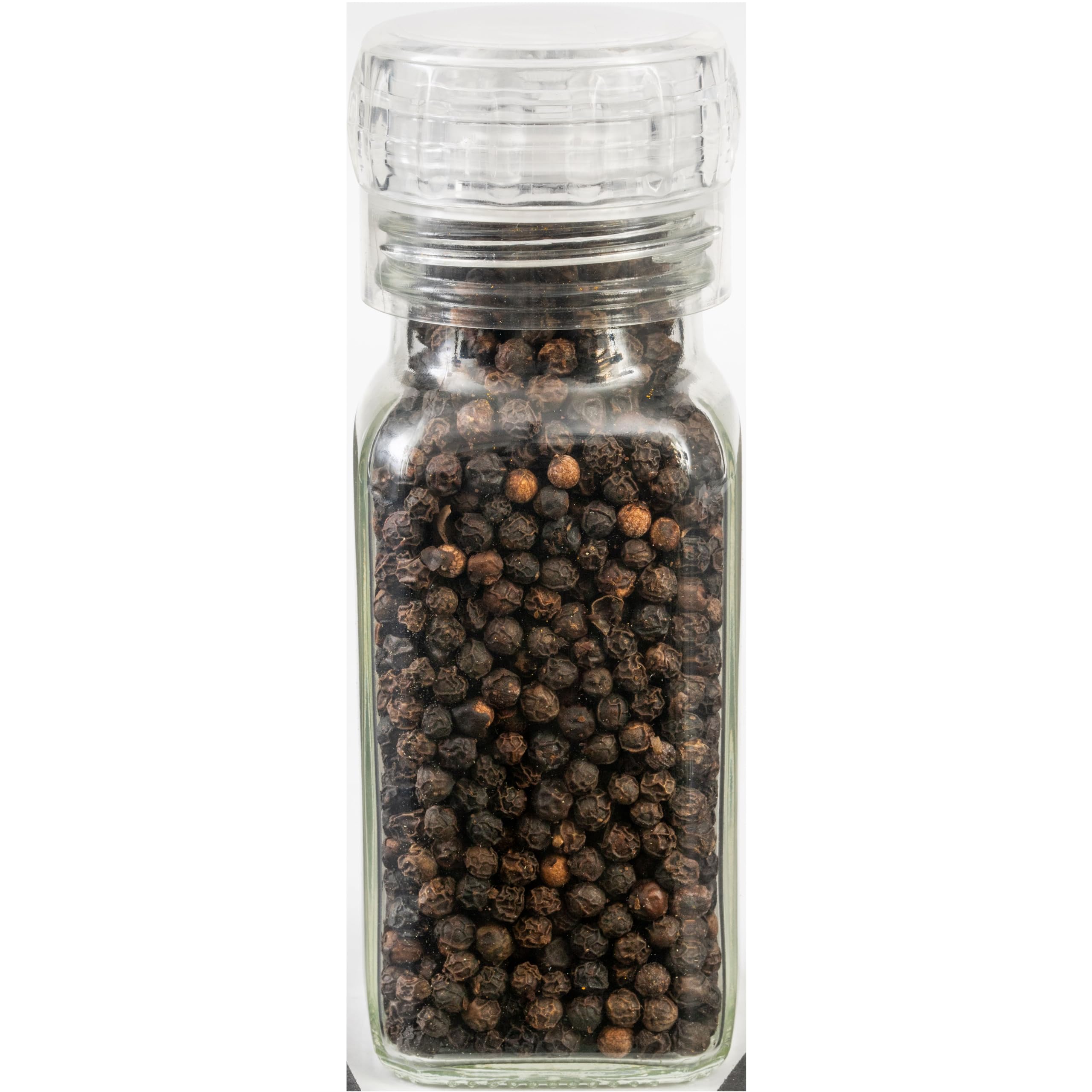 Simply Organic Daily Grind peppercorns close-up showing natural whole pepper.