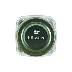 Simply Organic Dill Weed Cut & Sifted packaging shot ready for pantry use