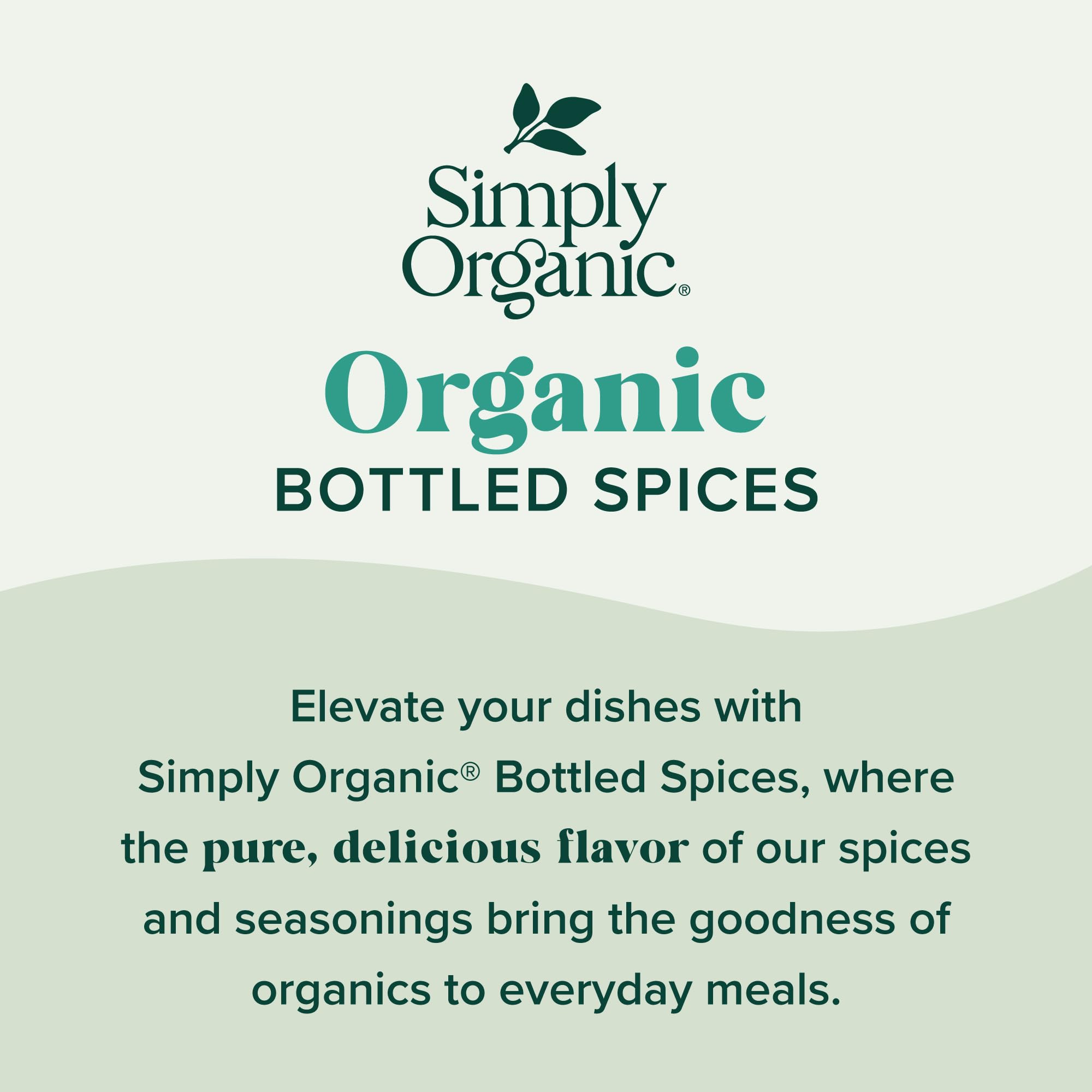 Simply Organic dill weed enhances a seafood dish with fresh notes.