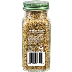 Simply Organic Garlic Pepper dish highlight—balanced flavor for pasta, poultry, and vegetables.