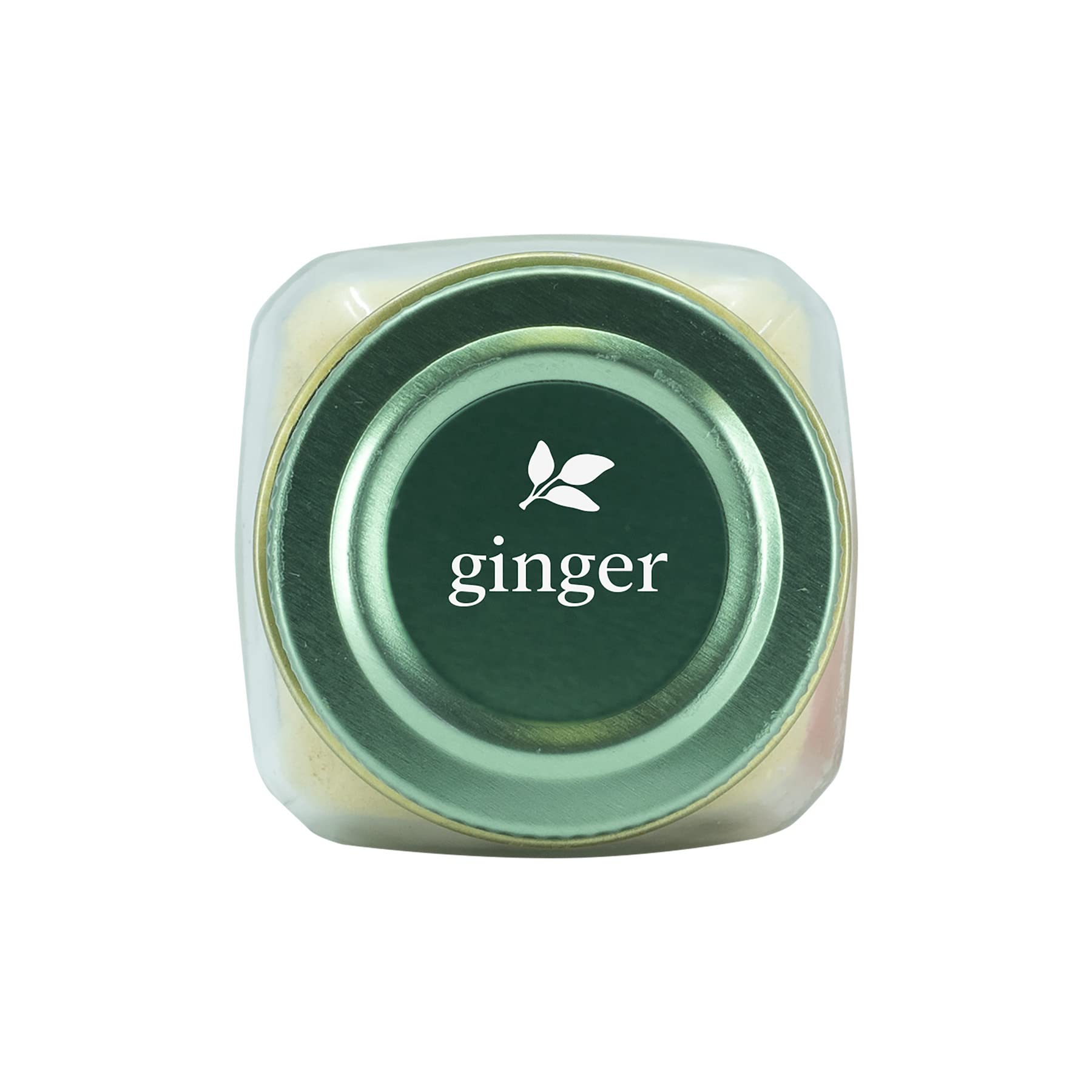 Simply Organic ground ginger powder texture closeup for spice blends