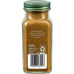 Simply Organic cumin aroma image highlights warm spice ideal for curries and stews.