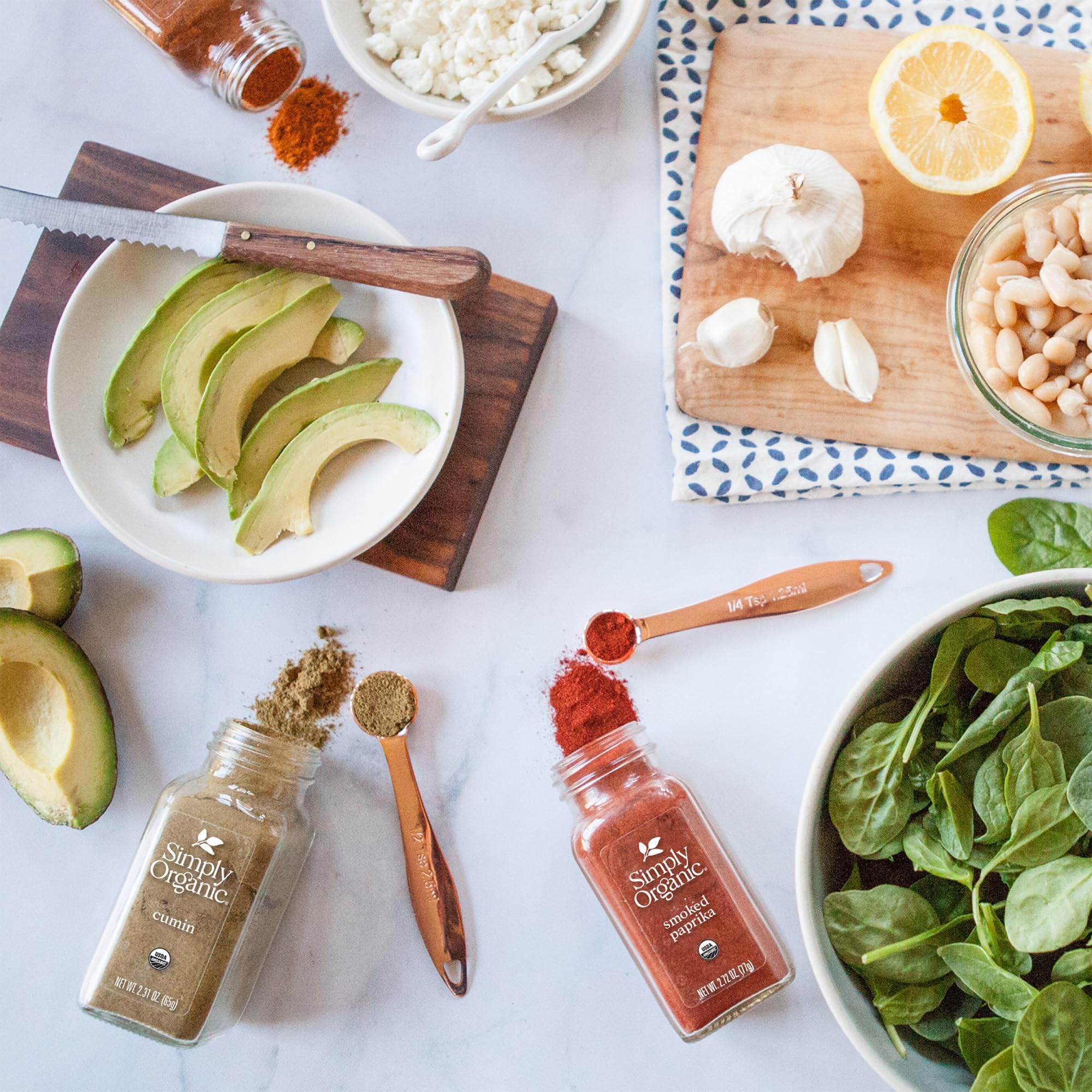 Simply Organic ground cumin for tacos adds depth and warmth to fillings.