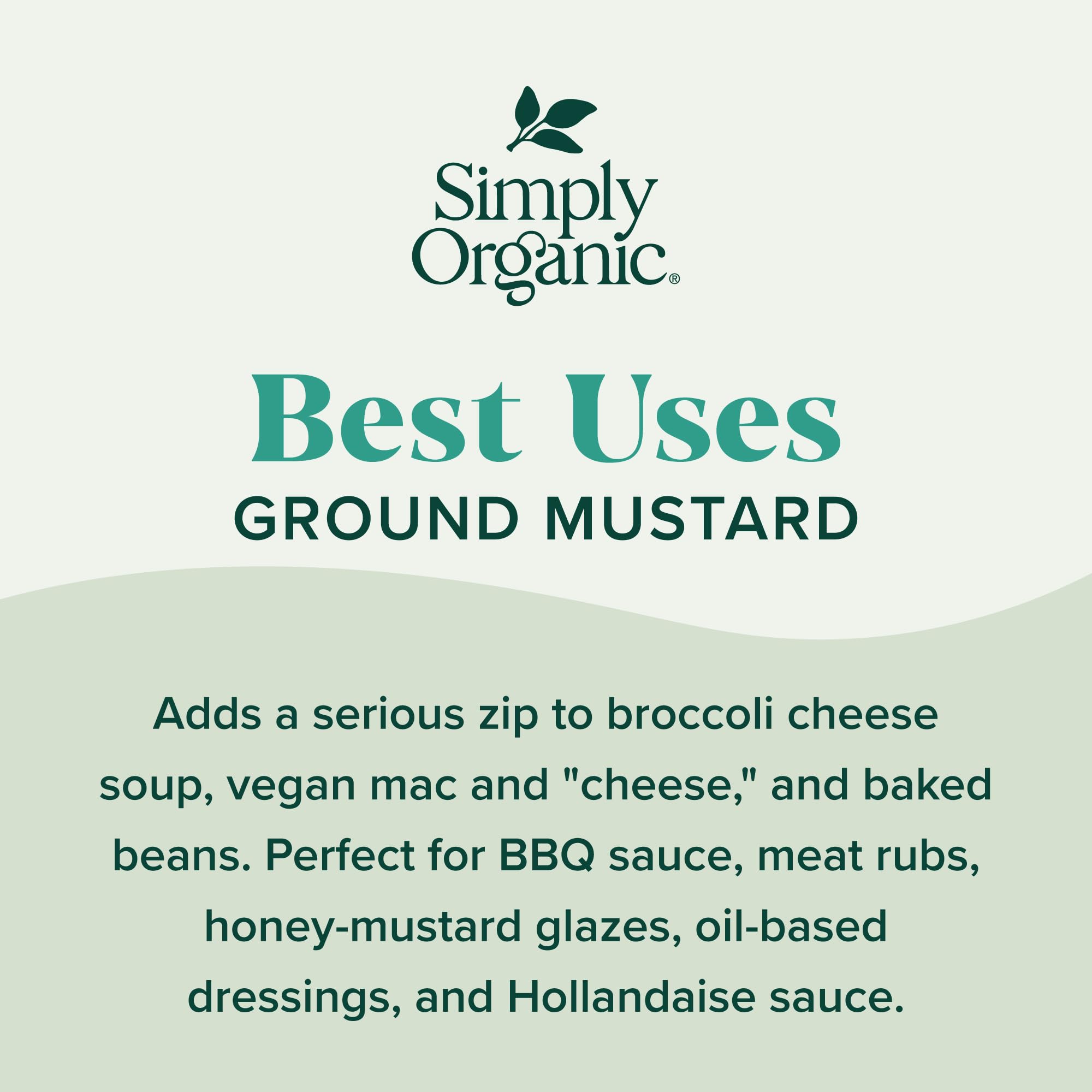 Simply Organic organic certification stamp on label signals trusted sourcing
