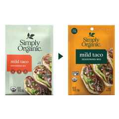 Spoon sprinkling Simply Organic seasoning onto sizzling fajitas