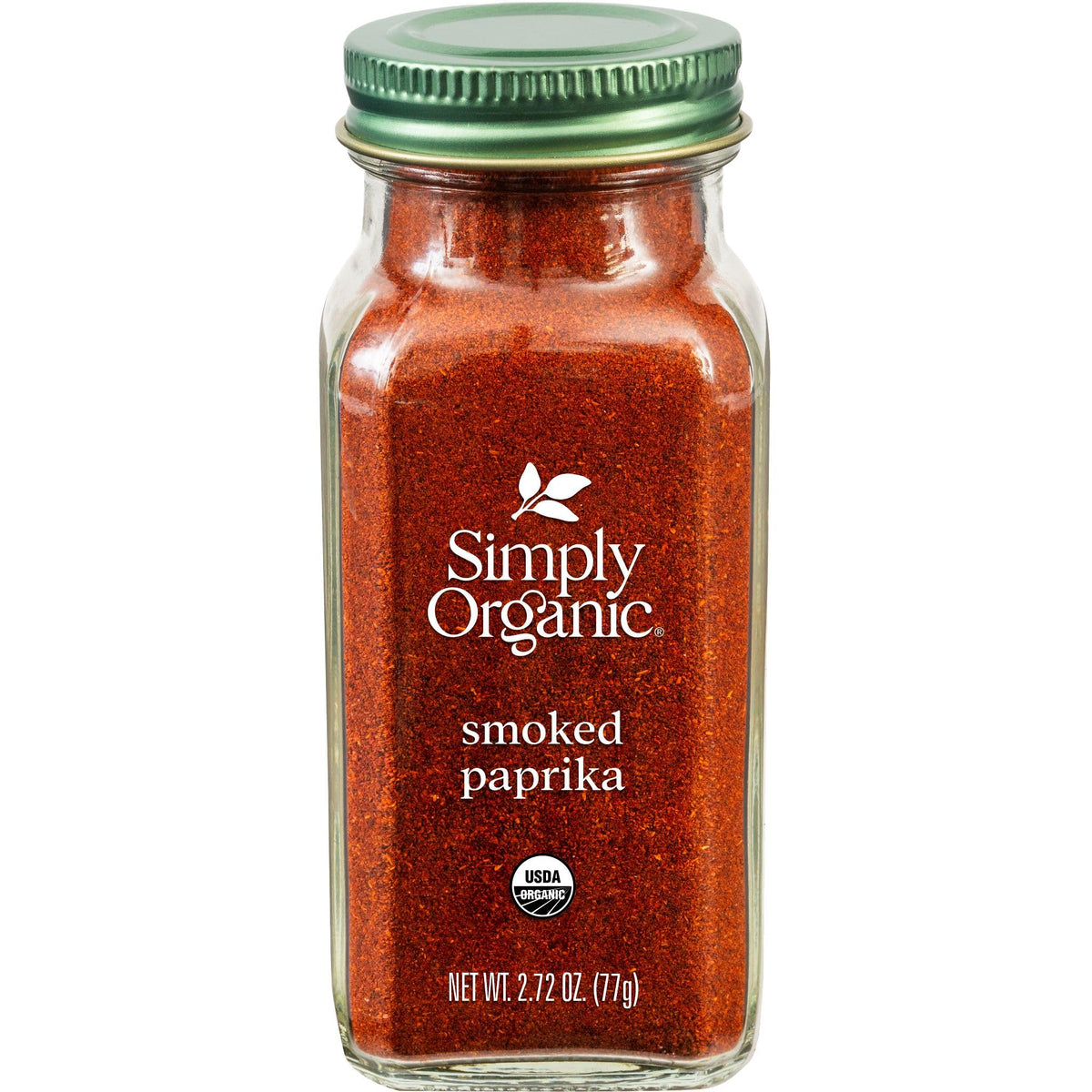 Simply Organic smoked paprika jar with earthy aroma ideal for elevating dishes