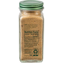 Simply Organic Umami Blend label close-up showing organic mushrooms and garlic