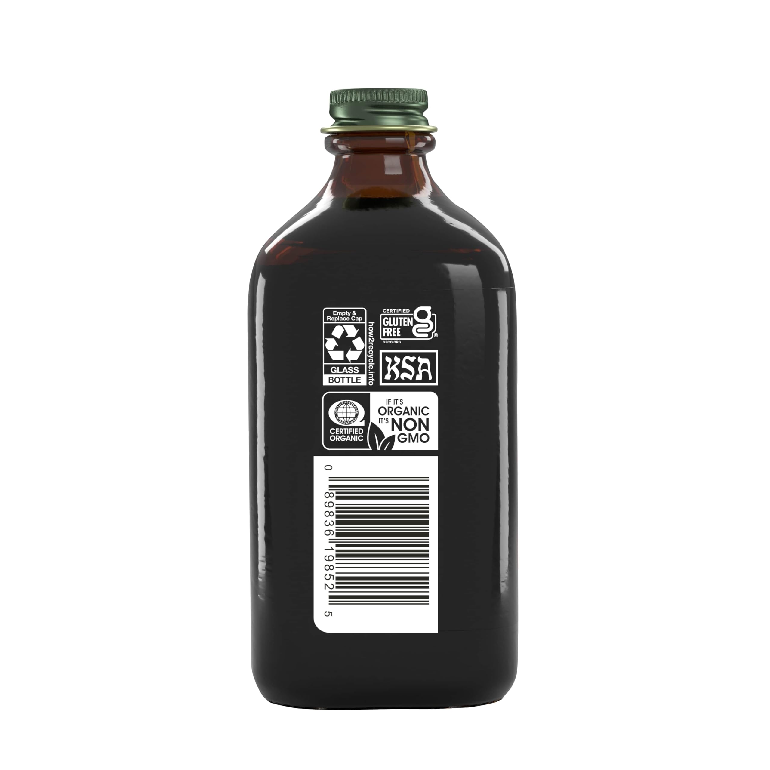 Simply Organic Vanilla Extract label packaging emphasizes organic, certified quality.