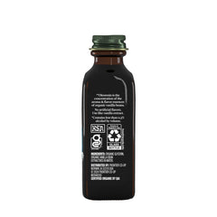 Simply Organic Vanilla Flavoring amber glass bottle protecting flavor from light