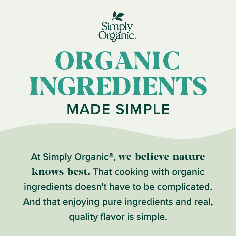 Simply Organic vanilla flavoring frosting prep for creamy desserts
