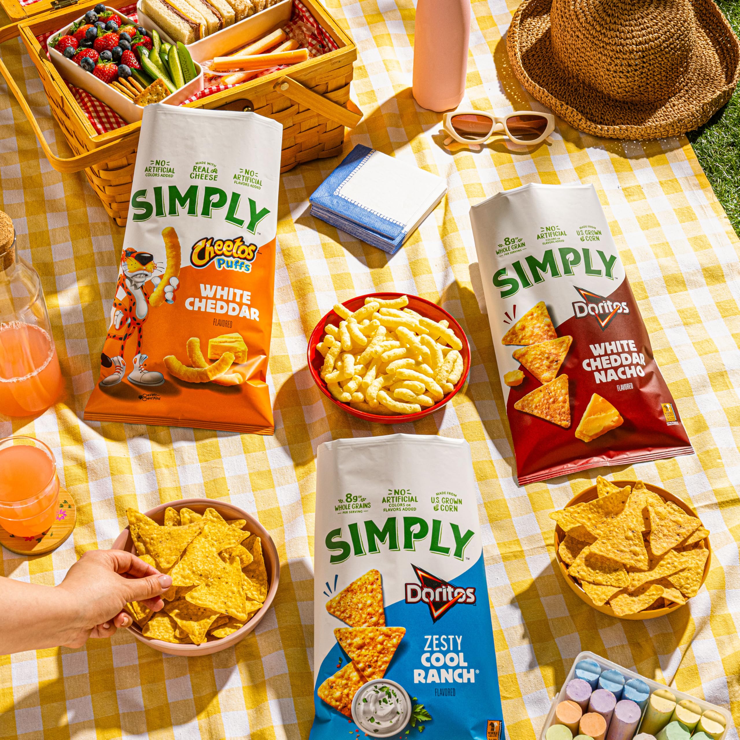 Snack time on the go with Simply mix, perfect for busy days.