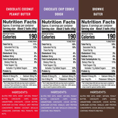 simplyFUEL Chocolate Lovers open-pack highlighting portability for busy days