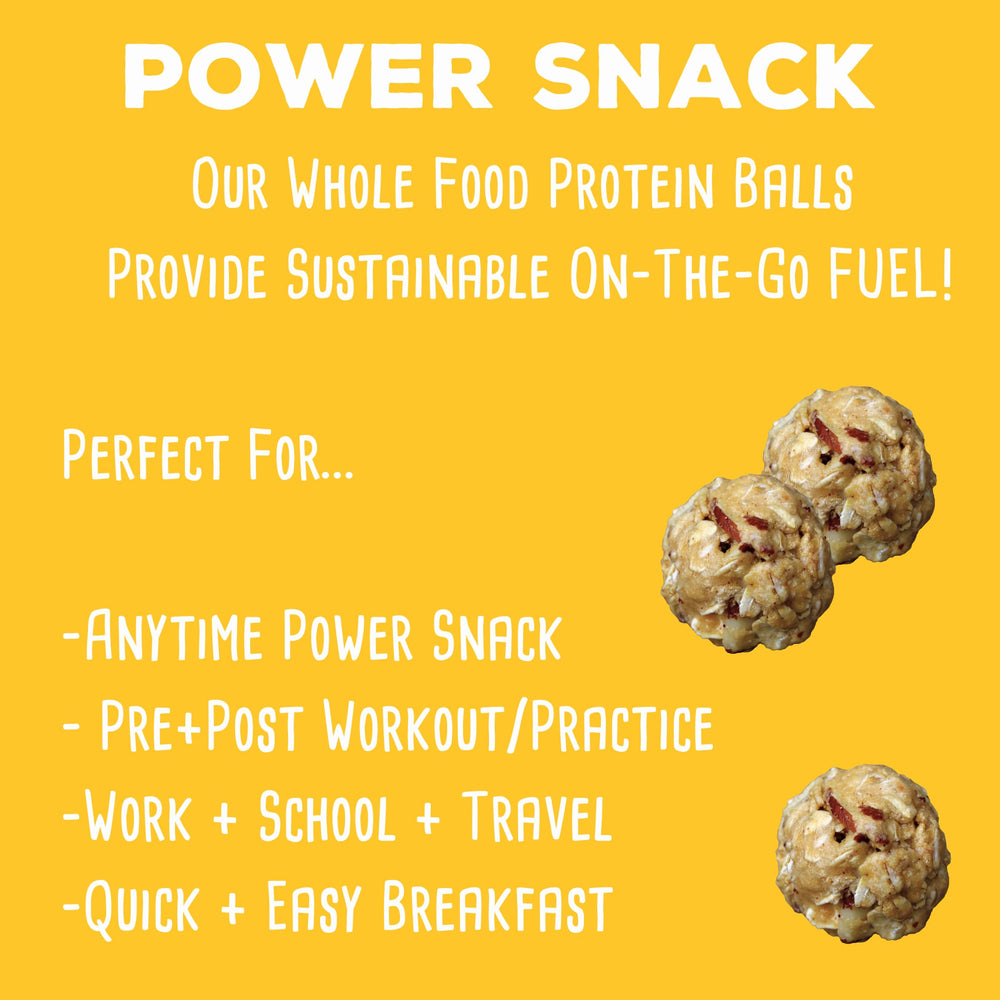 SimplyFUEL Protein Balls in a kid lunchbox, easy to share