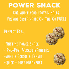 SimplyFUEL Protein Balls in a kid lunchbox, easy to share