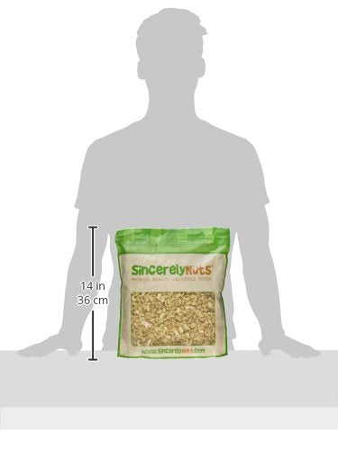 Sincerely Nuts raw cashews pieces unsalted, long shelf life when stored properly.