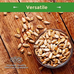 Sincerely Nuts raw sunflower seed kernels on salad, adds crunch and nutrition
