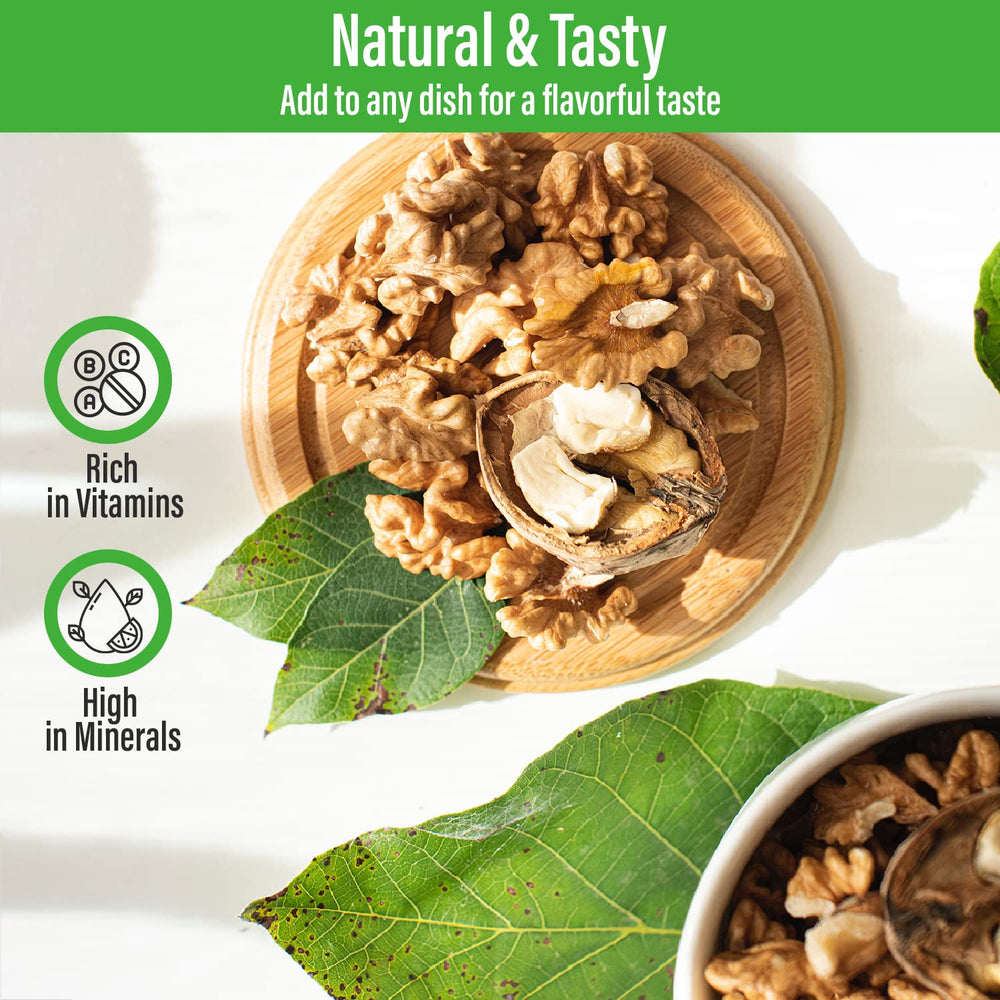 Sincerely Nuts culinary walnuts – versatile topping for salads and desserts.