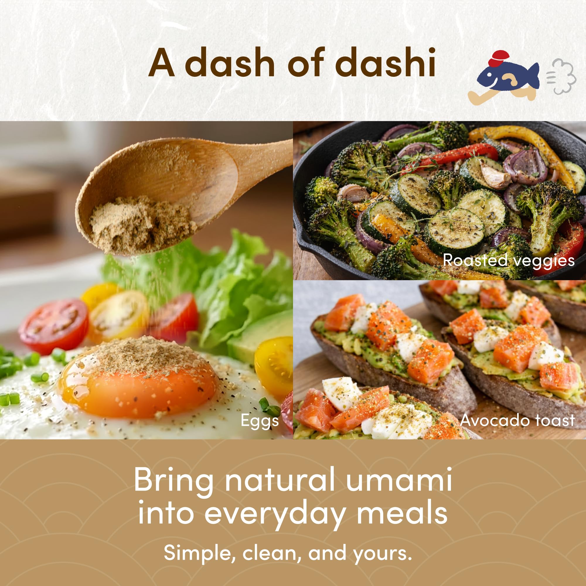 Sincerite Sapporo Dashi Dash uses fish kelp shiitake ingredients