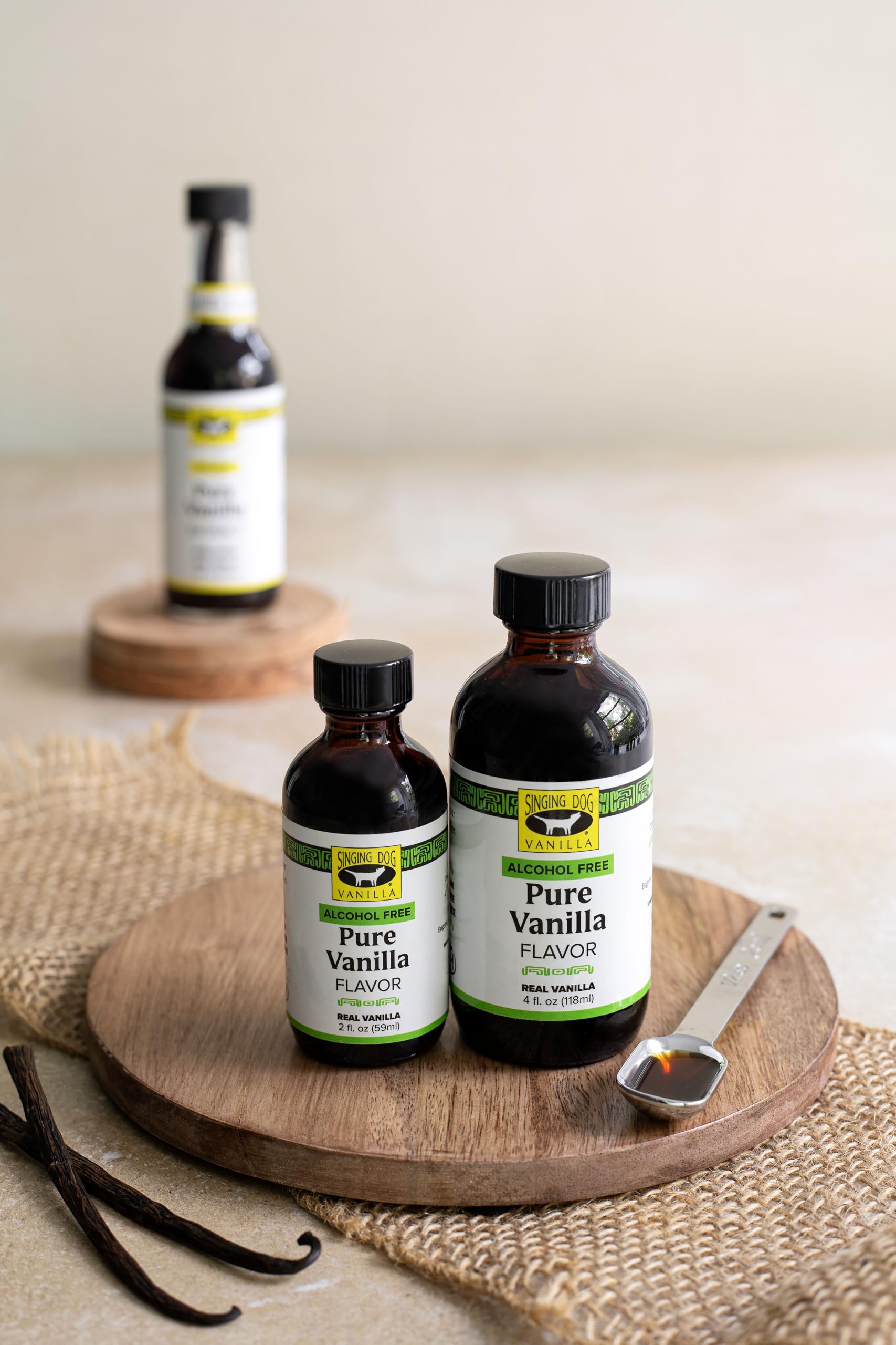 Singing Dog Vanilla sourced from sustainable farms supporting smallholders.