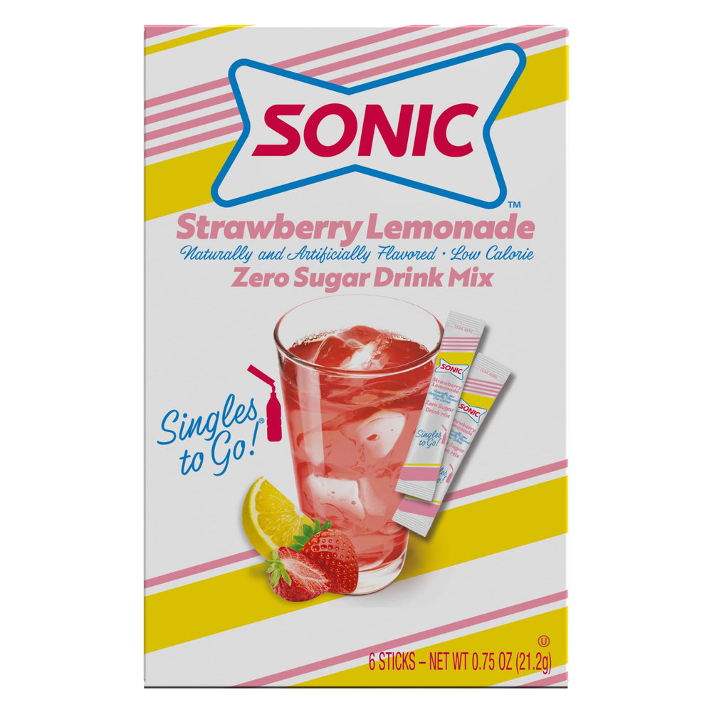 SINGLES TO GO! Four Sonic flavors displayed for variety