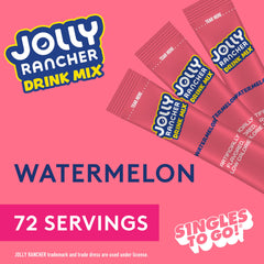 SINGLES TO GO! Jolly Rancher Watermelon boxes ready for quick hydration at home or school.