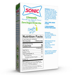 SINGLES TO GO! Limeade packets—easy to carry for zero-sugar, flavorful hydration.