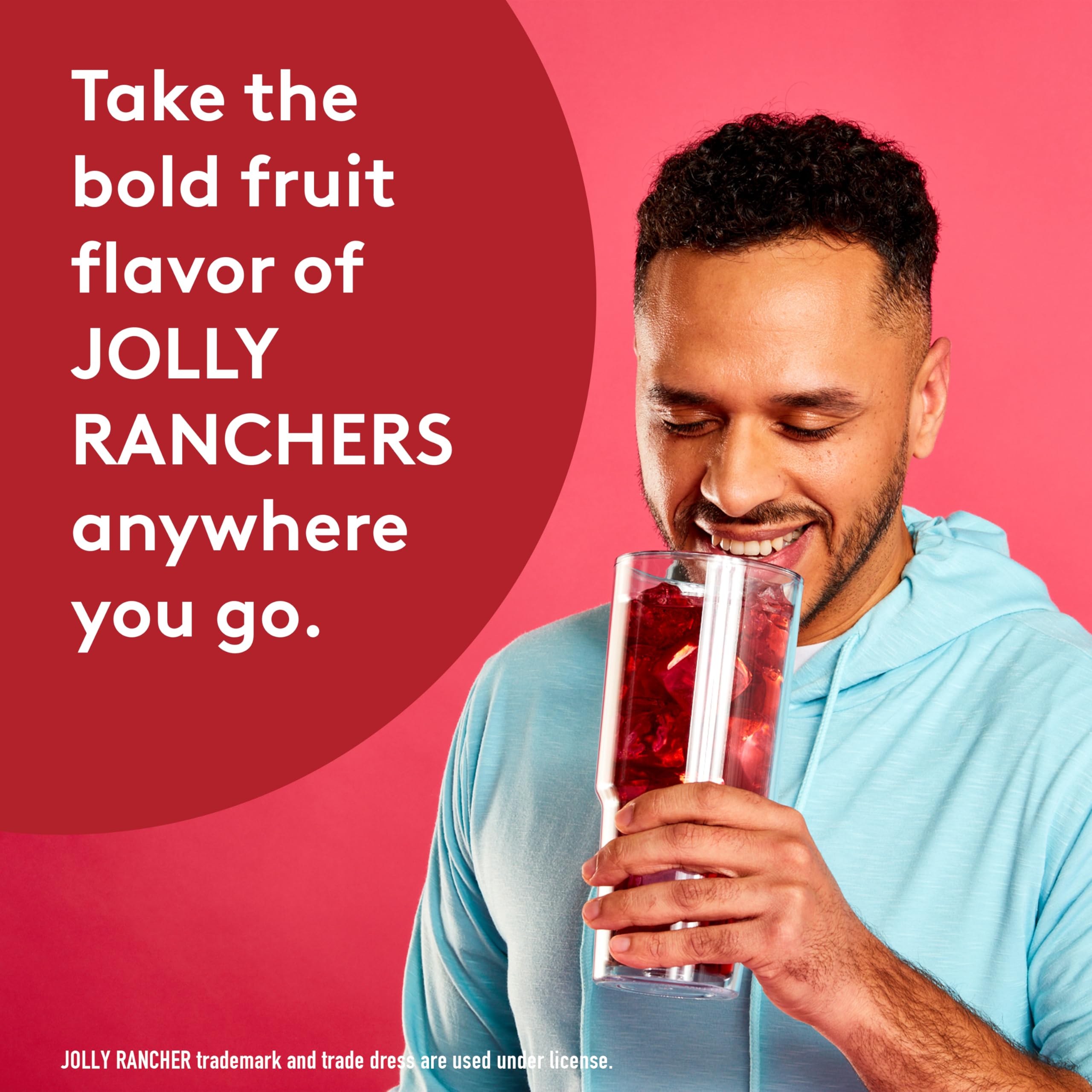SINGLES TO GO low-calorie cherry mix delivers a sugar-free flavor boost for water.