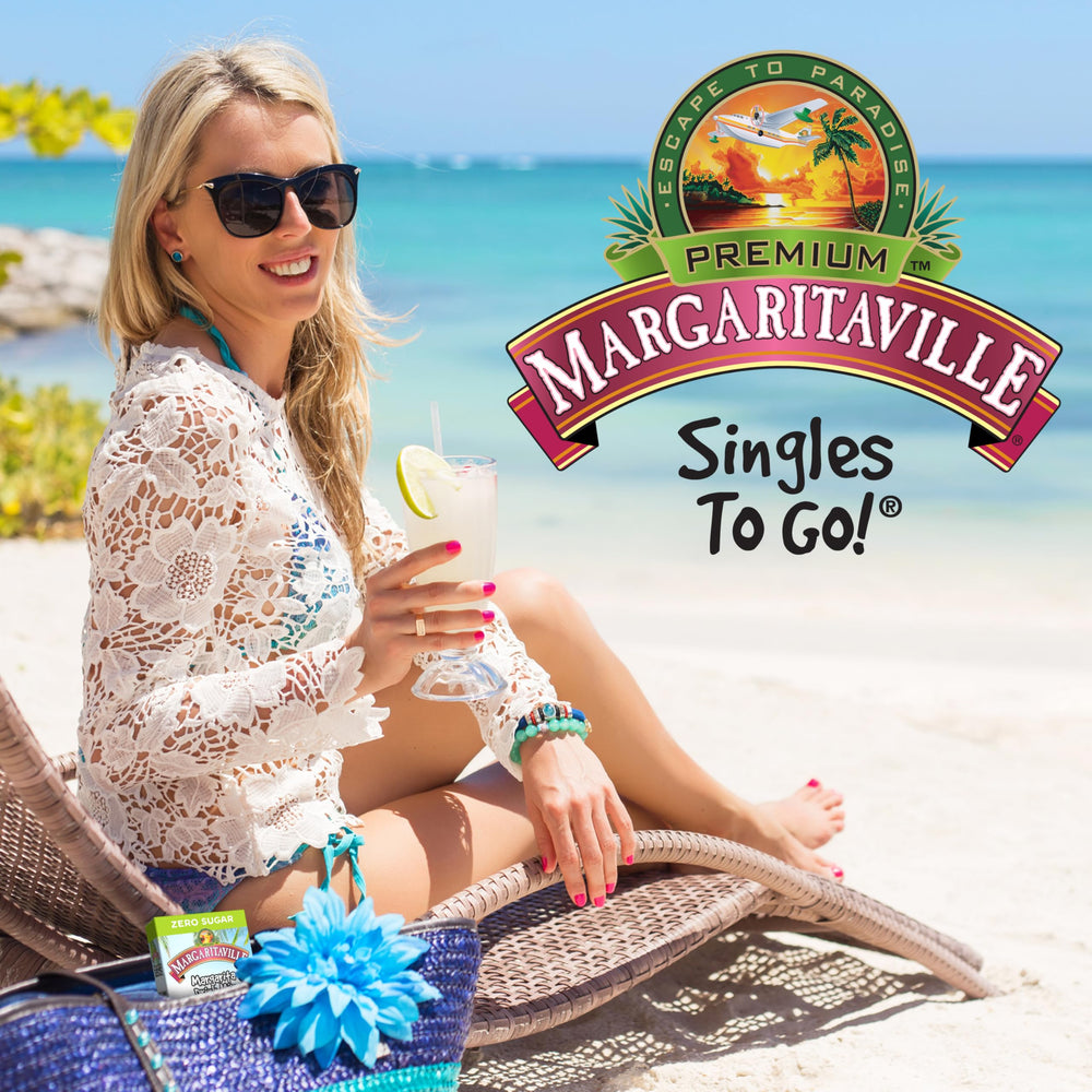 SINGLES TO GO! Margarita stick provides a tangy, satisfying splash to plain water.